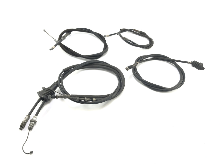 Yamaha XT 500 1U6 [1981] - Bowden cable set throttle cable decompression cable clutch cable brake cable front