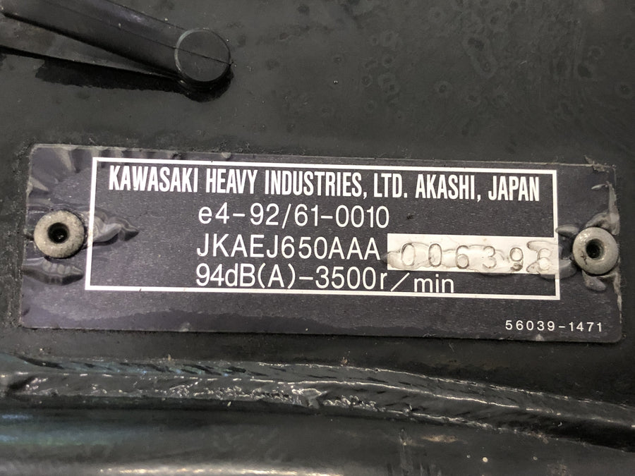 Kawasaki W 650 EJ650A [1999] - Rahmen mit Papieren