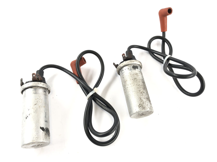 Triumph Bonneville T140V [1976] - ignition coil set with ignition cable and connector