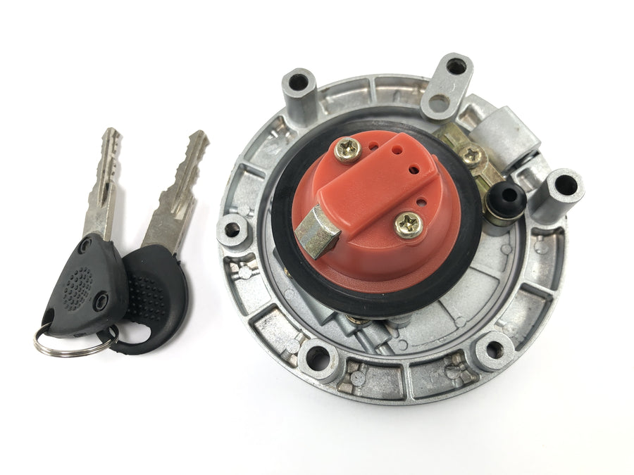 Aprilia RS 125 TW [2017] - Bouchon de réservoir serrure de réservoir bouchon de réservoir de carburant avec 2 clés
