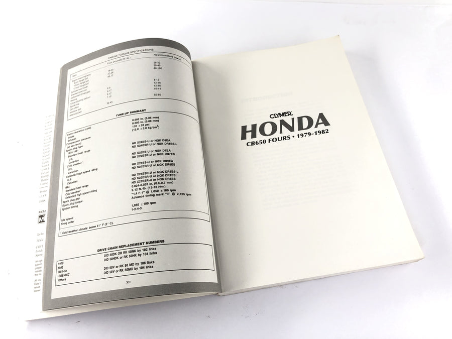 Honda CB 650 RC03 [1981] - Manuel de réparation (français)
