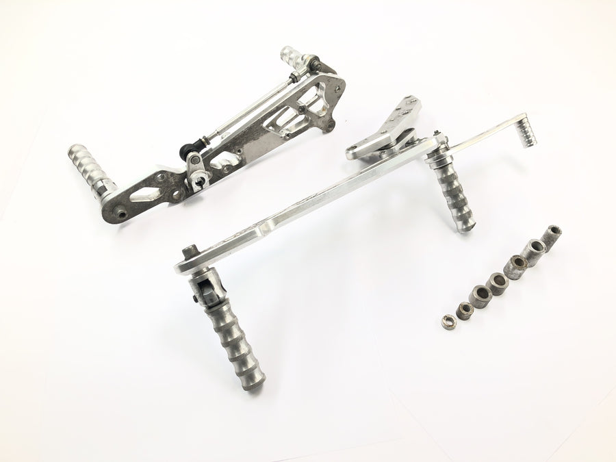 Yamaha V Max 1200 2LT [1998] - Fußrastenanlage Fußrasten Set MEK mit Schaltgestänge und Bremsgestänge