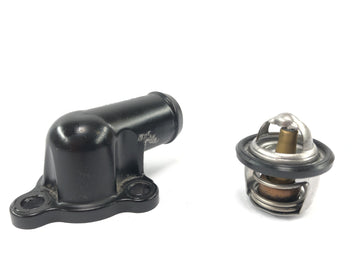 Kawasaki Ninja 125 BX125B [2024] - Thermostat de liquide de refroidissement du thermostat avec bride de liquide de refroidissement - 0