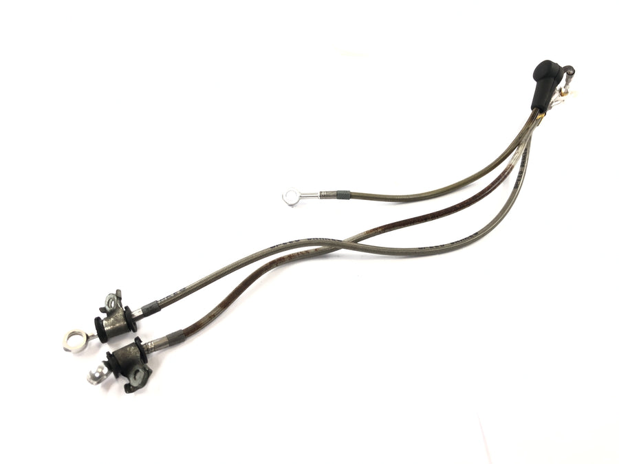 Yamaha XTZ 750 3LD [1989] - Brake line steel braided line set front double brake