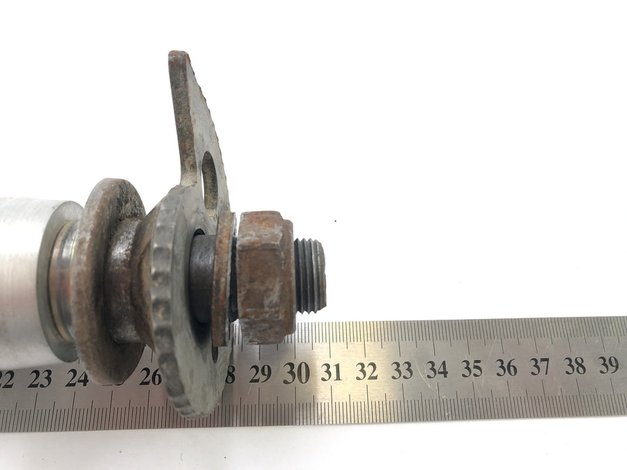 Yamaha DT 125 DE06 [2005] - Rear axle with chain tensioner