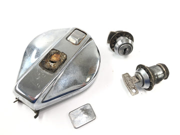 Moto Guzzi California III VY Integrale [1990] - Kit de verrouillage du compartiment de rangement du bouchon du réservoir
