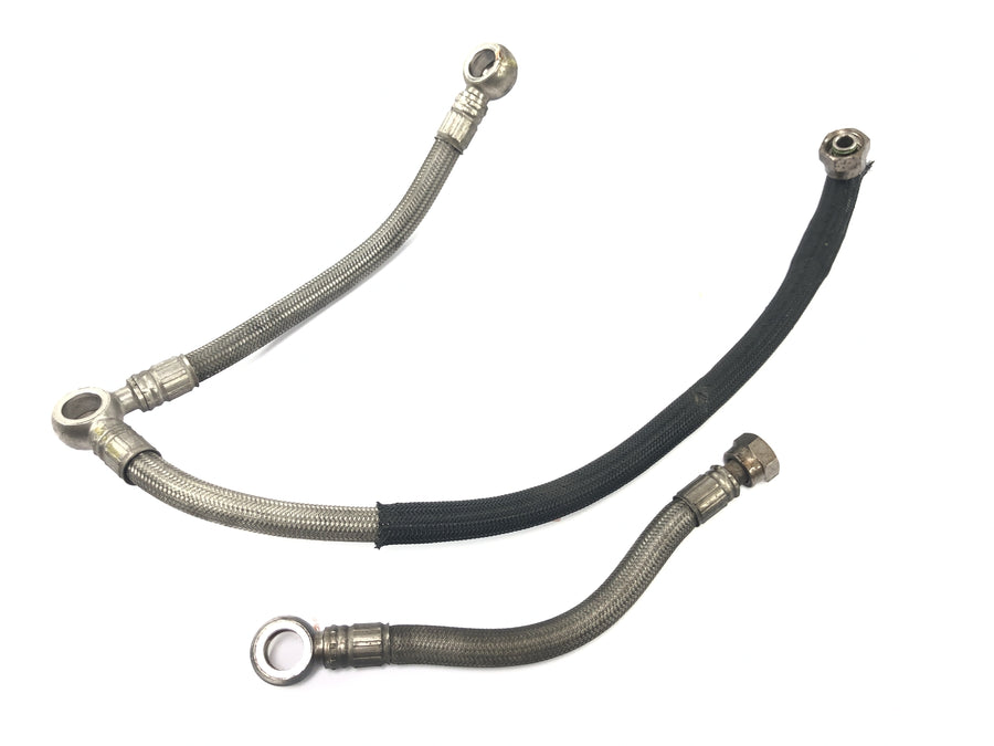 Moto Guzzi Stelvio 1200 8V [2016] - Conduite d'huile conduite de pression conduite flexible en acier