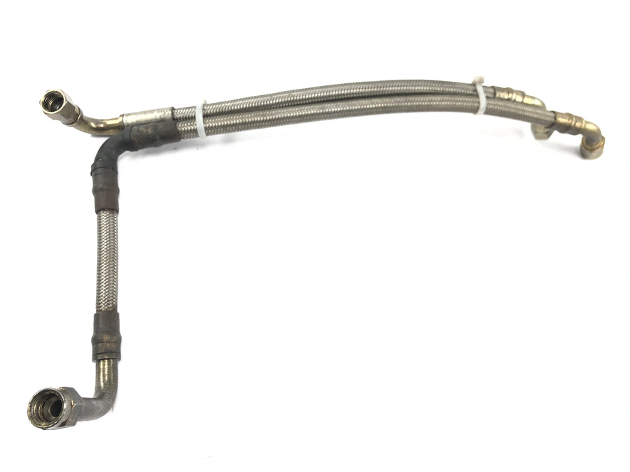 Ducati Monster SR2 800 M4 [2006] - Ölleitung Ölrohr Ölschlauch Edelstahl ummantelt