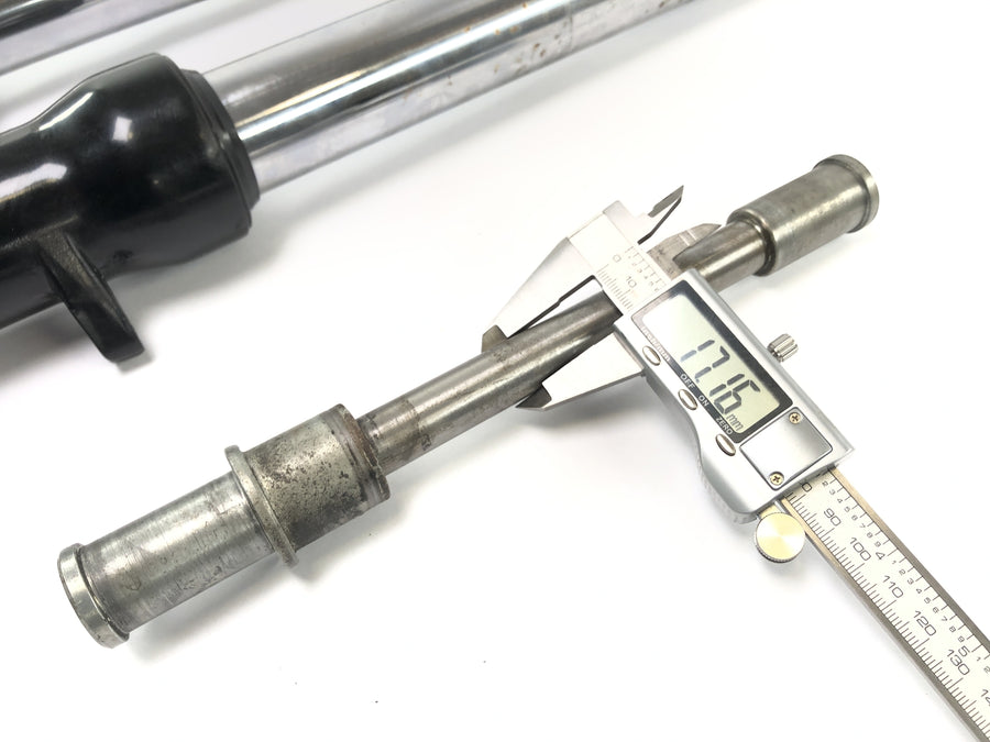 Kawasaki ZX-10 ZXT00B [1990] - Gabel Telegabel mit Achse Vorderradgabel Fork Suspension