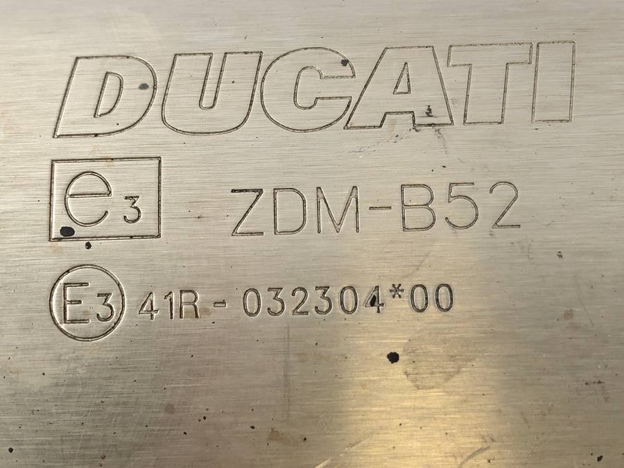 Ducati 1098 S H7 [2009] - Auspuff Schalldämpfer Set Paar