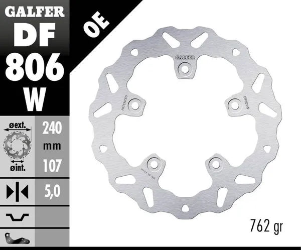 Gas SM 700 [2022-2024] - Wave® Bremsscheibe – Bild 4