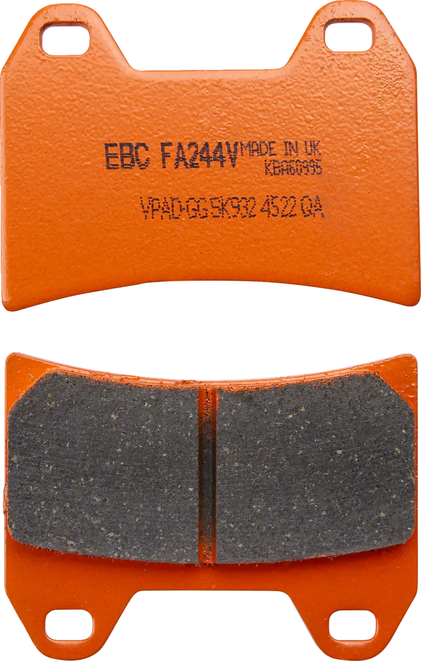 ZERO S ZF14.4 ABS Naked Street [EBC] – Halbgesinterte „V“-Bremsbeläge vorne