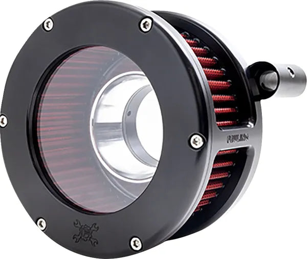 Harley-Davidson FLSTFBS 1800 Fat Boy S [2017] - BA air filter kit - Surface: Black, Red, Clear - Image 2
