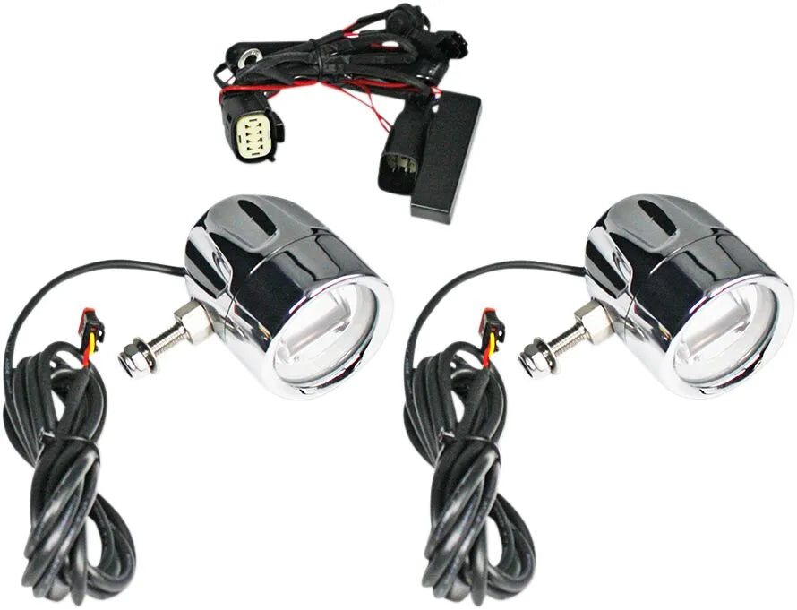 harley davidson flhxse [CUSTOM DYNAMICS] – ProBEAM® LED halo fog lights