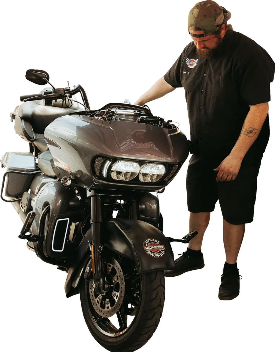 Harley-Davidson Road Glide [CUSTOM DYNAMICS] – Inserts de ventilation Genesis® 4 Dynamic LED Road Glide®