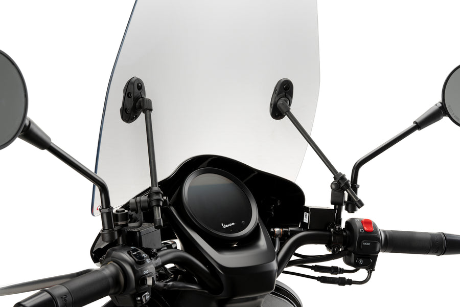 VESPA GTV 300 [2025] – Bulle scooter urbain – Transparent
