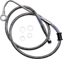 harley davidson flde [DRAG SPECIALTIES] - Extended stainless steel brake line-2