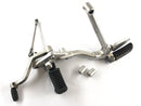 Moto Guzzi Stelvio 1200 8V [2011] - Support repose-pied gauche avec levier de vitesse-2