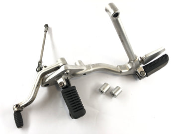 Moto Guzzi Stelvio 1200 8V [2011] - Support repose-pied gauche avec levier de vitesse - 0