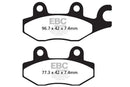 Aprilia SX 125 [EBC] – Plaquettes de frein en métal fritté série FA-HH