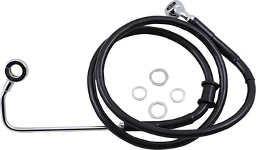 harley davidson fxsb [DRAG SPECIALTIES] - Extended stainless steel brake line