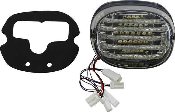 Harley Davidson Flstf [CUSTOM DYNAMICS] – ProBEAM® Integrierte flache LED-Rückleuchten mit Zusatz-Blinkern