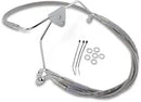 Harley Davidson Flhtcui [DRAG SPECIALTIES] – Edelstahl-Bremsleitungs-Kit, verlängert