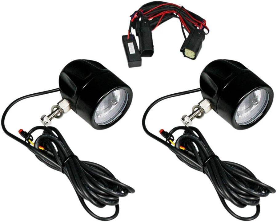 harley davidson flhxse [CUSTOM DYNAMICS] – Phares antibrouillard à halo LED ProBEAM®