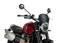 TRIUMPH SCRAMBLER 1200X [2025] – Frontplatte ABS – Mattschwarz-3