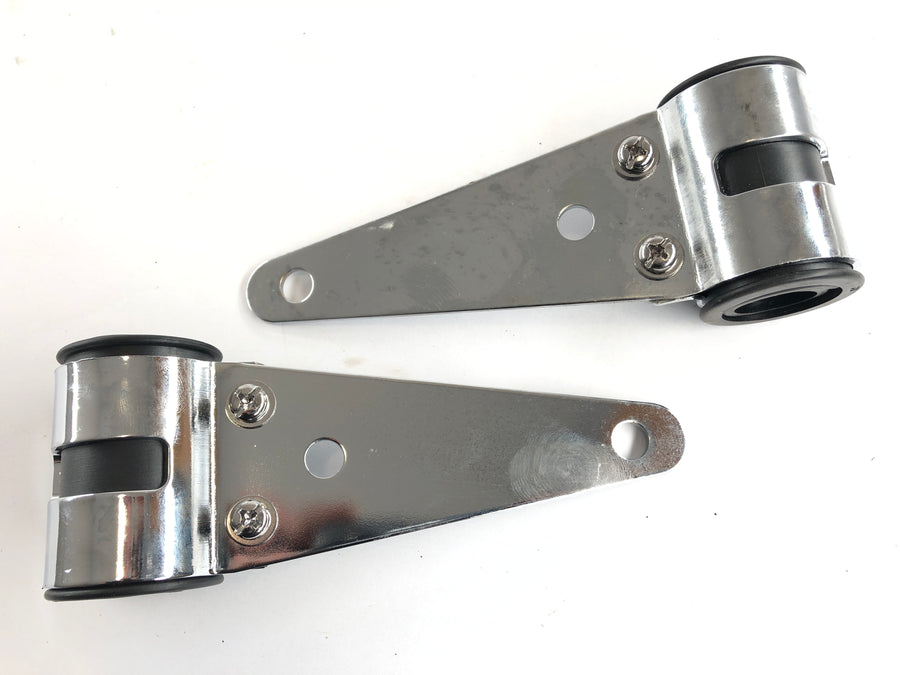 Yamaha XT 500 1U6 [1980] - Support de lampe de phare chromé