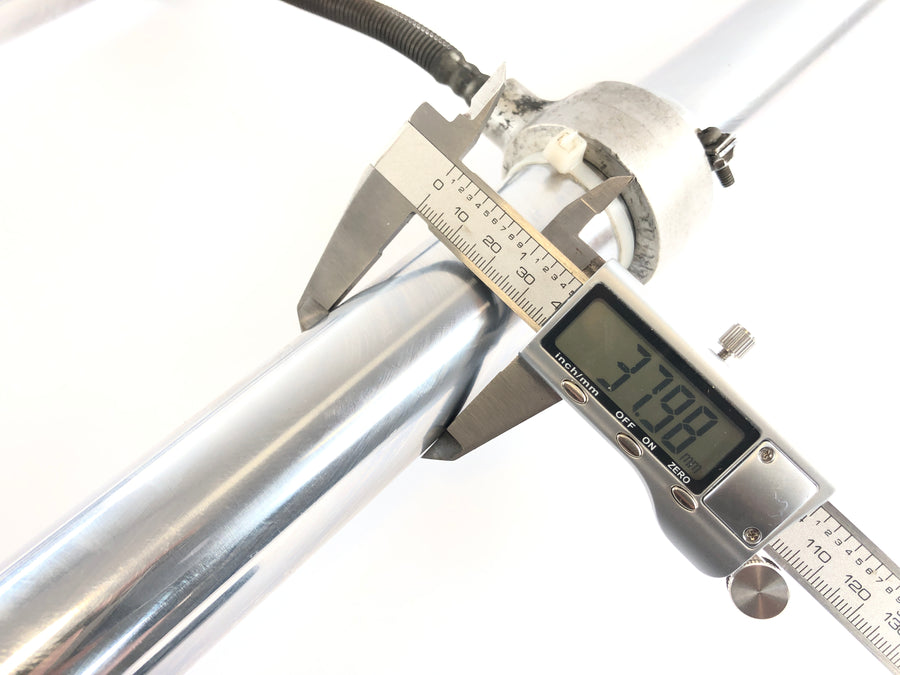 Kawasaki Z 1100 KZT10A [1982] - Fork Telescopic fork with axle