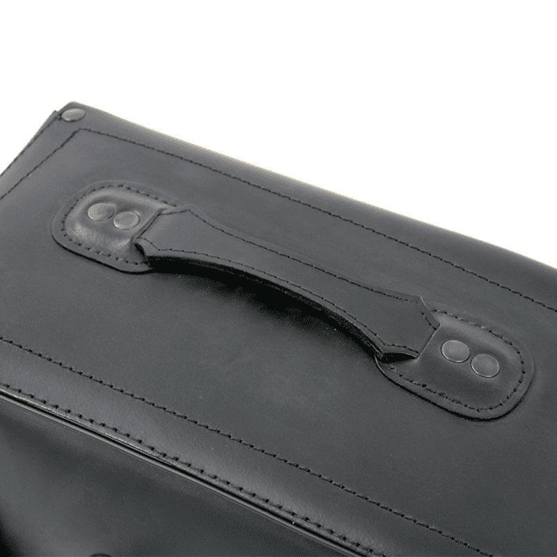 Motorcycle bag [Hepco & Becker] - saddlebags Buffalo black - tube pannier holder