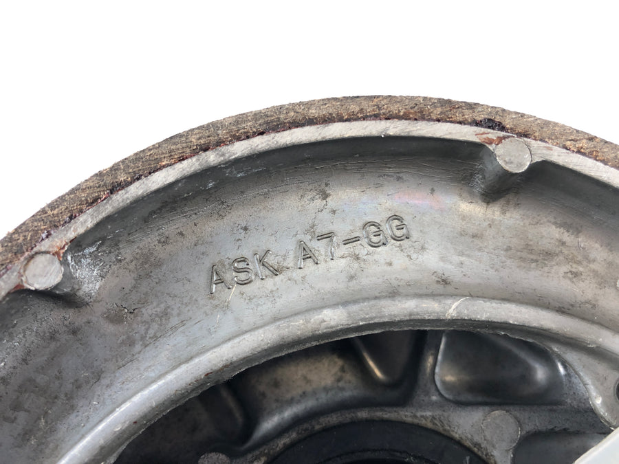 Honda XL 500 S PD01 [1982] - Plaque d'ancrage de frein à tambour de frein avant