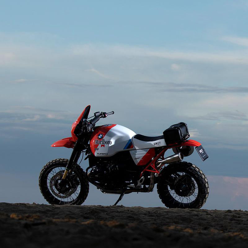 BMW R nineT 1200 Urban G/S (niedriger Auspuff) [2017-2023] - Kit NineT PARIS DAKAR GR86