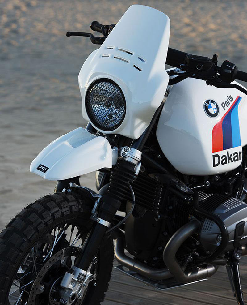 BMW R nineT 1200 Urban G/S (hoher Auspuff) [2017-2023] - PARIS DAKAR Kit mit Zubehör