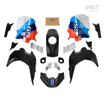 Jante BMW R 1200 GS LC [2013-2019] - Kit RAD sport automobile/noir mat (à partir de 2017)
