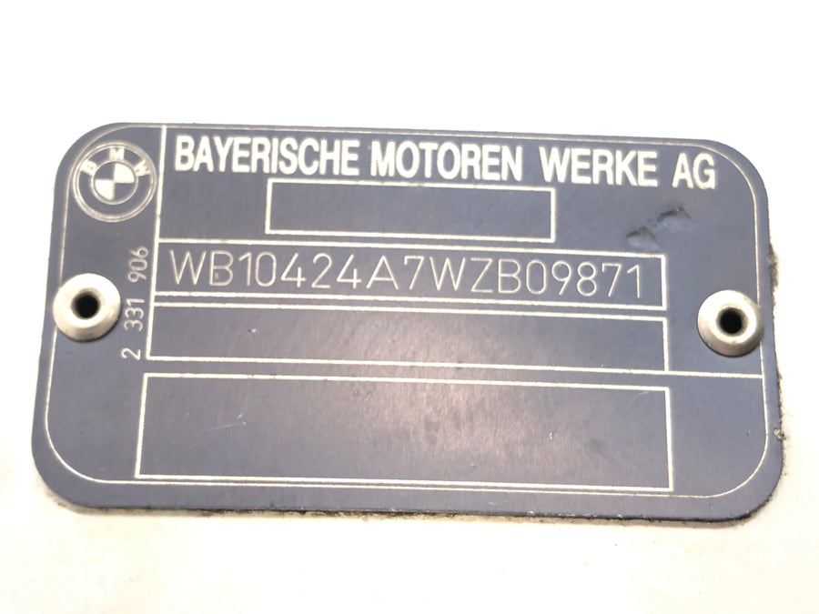 BMW R 1200 C 259C [1998] - Rahmenkopf mit Papieren