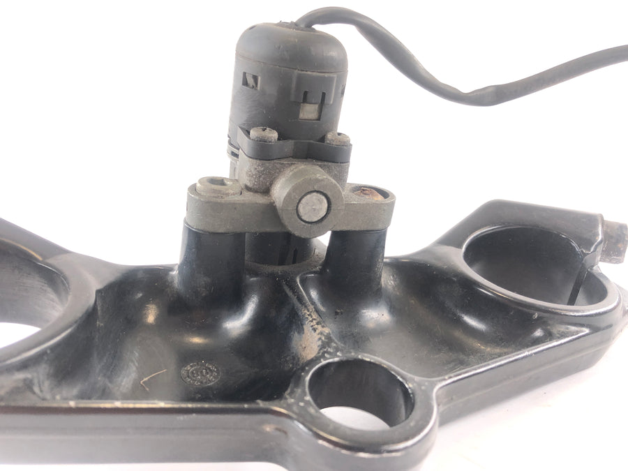 Aprilia RS 125 MPB [2000] - Té de fourche supérieur avec serrure de contact