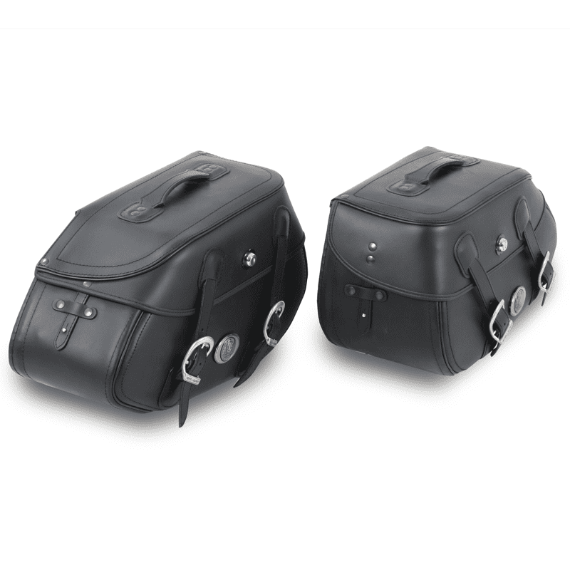 Motorcycle bag [Hepco & Becker] - saddlebags Buffalo black - tube pannier holder