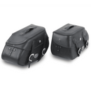 Motorcycle bag [Hepco & Becker] - saddlebags Buffalo black - tube pannier holder