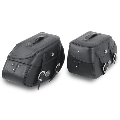 Motorcycle bag [Hepco & Becker] - saddlebags Buffalo black - tube pannier holder