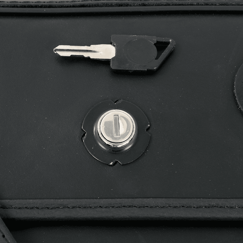 Motorcycle bag [Hepco & Becker] - saddlebags Buffalo black - tube pannier holder