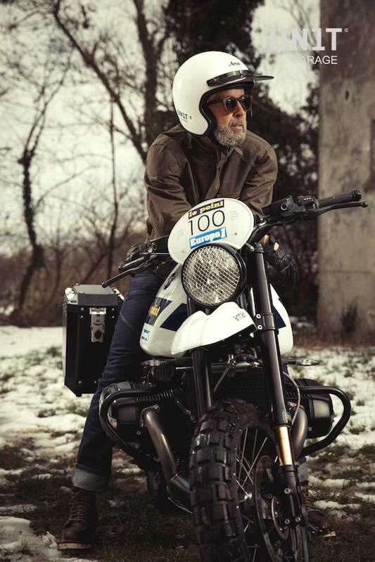 BMW R nineT 1200 Urban G/S (niedriger Auspuff) [2017-2023] - Paris Dakar HA83 Panzer