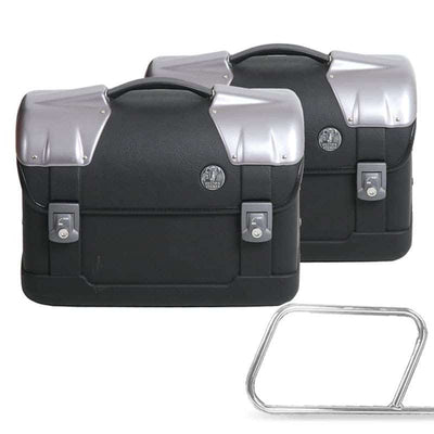 Side cases [Hepco & Becker] - Strayker case set - tube pannier holder