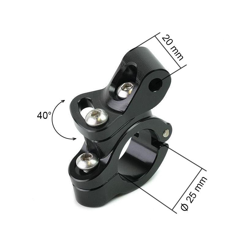 BMW R 1150 R [2000-2006] - Einstellbare Halterung für alternative Scheinwerfer