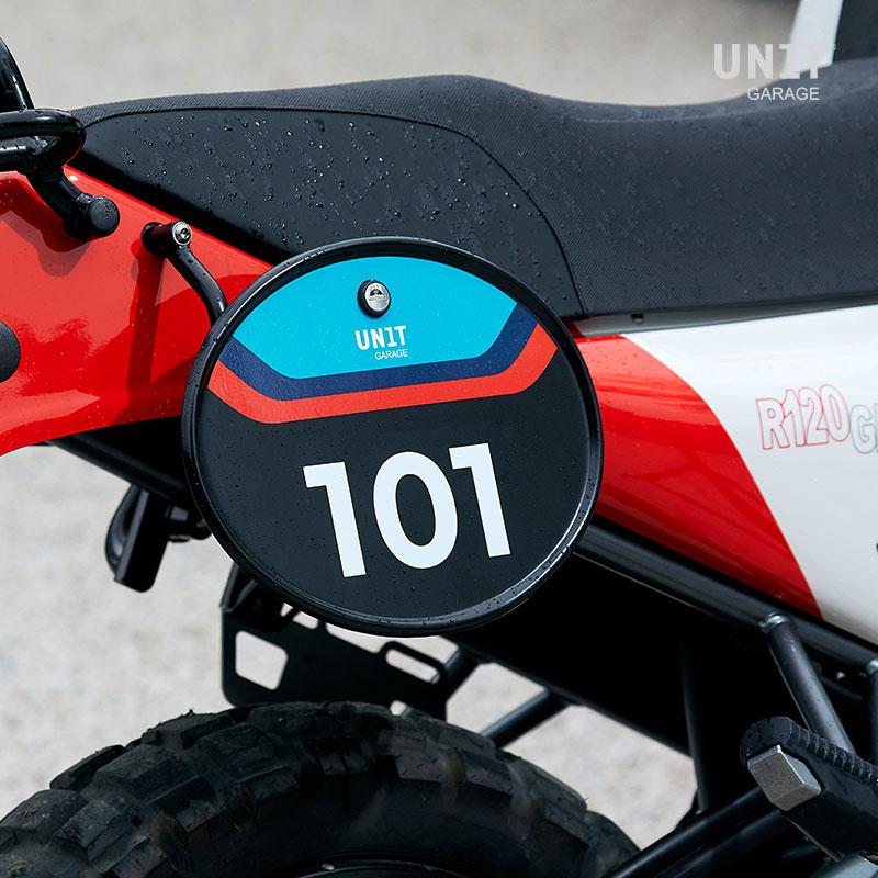BMW R 12 G/S [2025-2026] - Startnummerntafel mit Schnellverschluss und Schloss