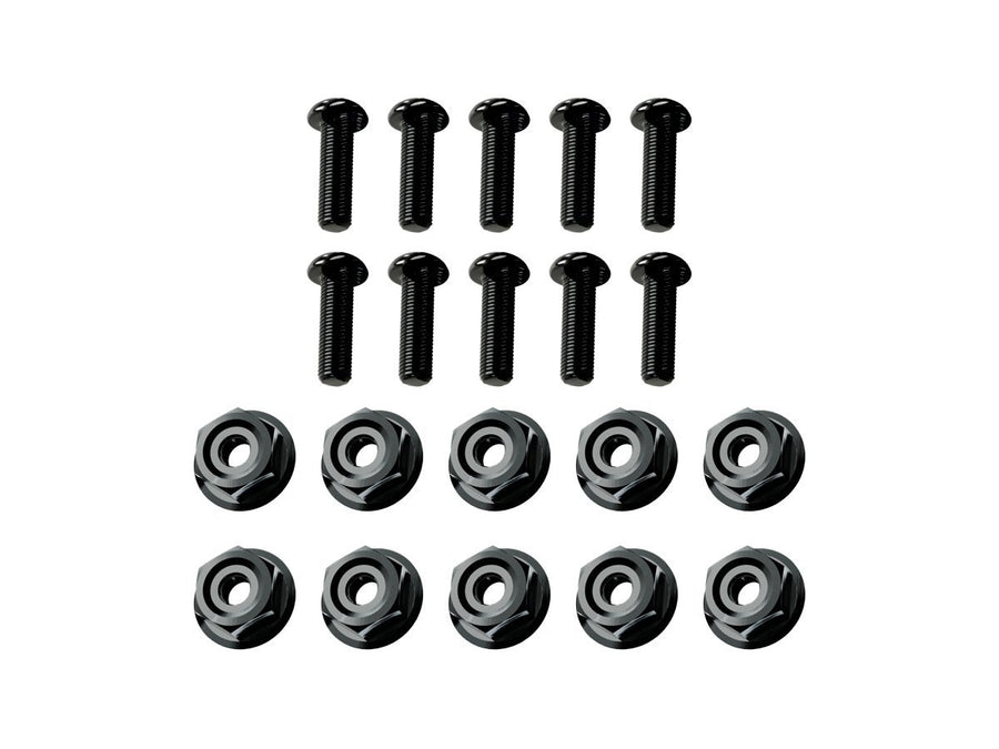 [WRS] - Windshield screw set M3x10 mm with nuts - view 1
