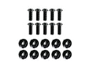[WRS] - Windshield screw set M4x10 mm with nuts – view 1