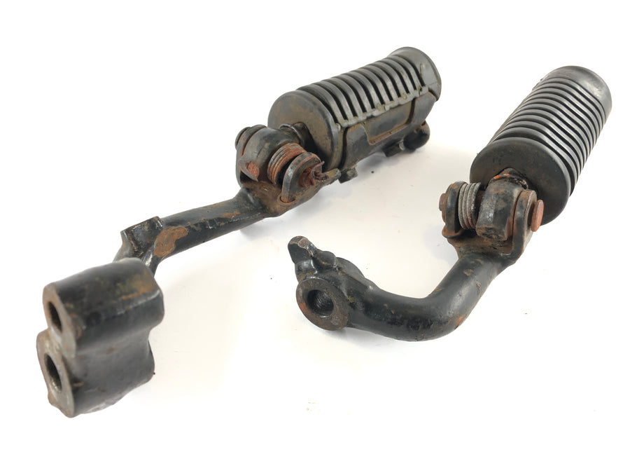 Honda CJ 360 T [1980] - Driver footrests with holder left and right