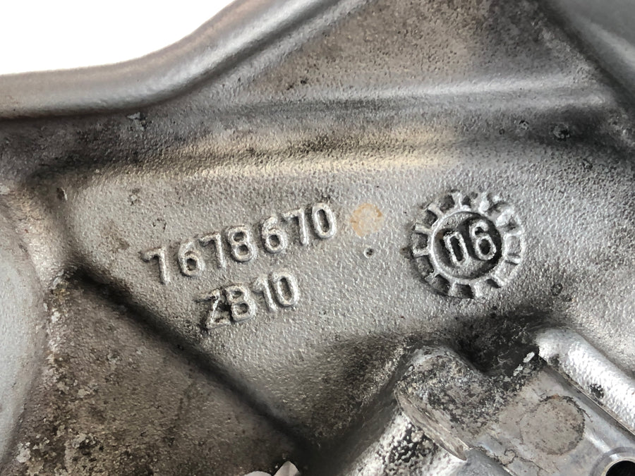 BMW F 800 S [2007] - Repose-pied droit avec support et pédale de frein